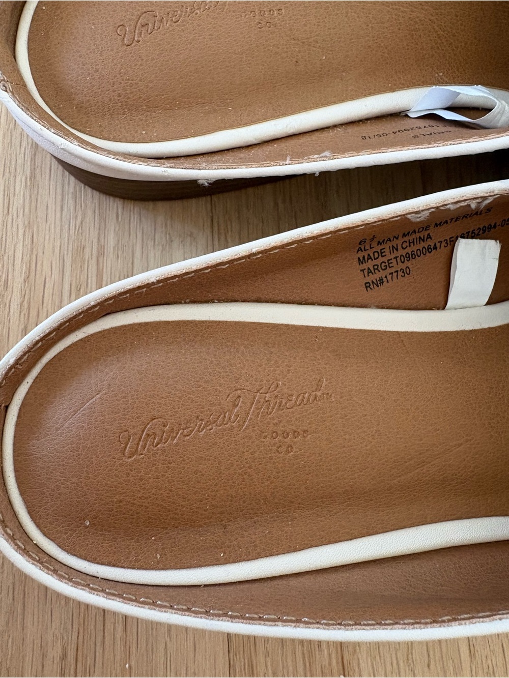 Universal Thread Cream Mules - Picture 10 of 12